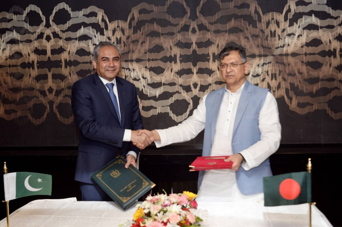 বাংলাদেশ-পাকিস্তানের মধ্যে সমঝোতা স্মারক স্বাক্ষর
